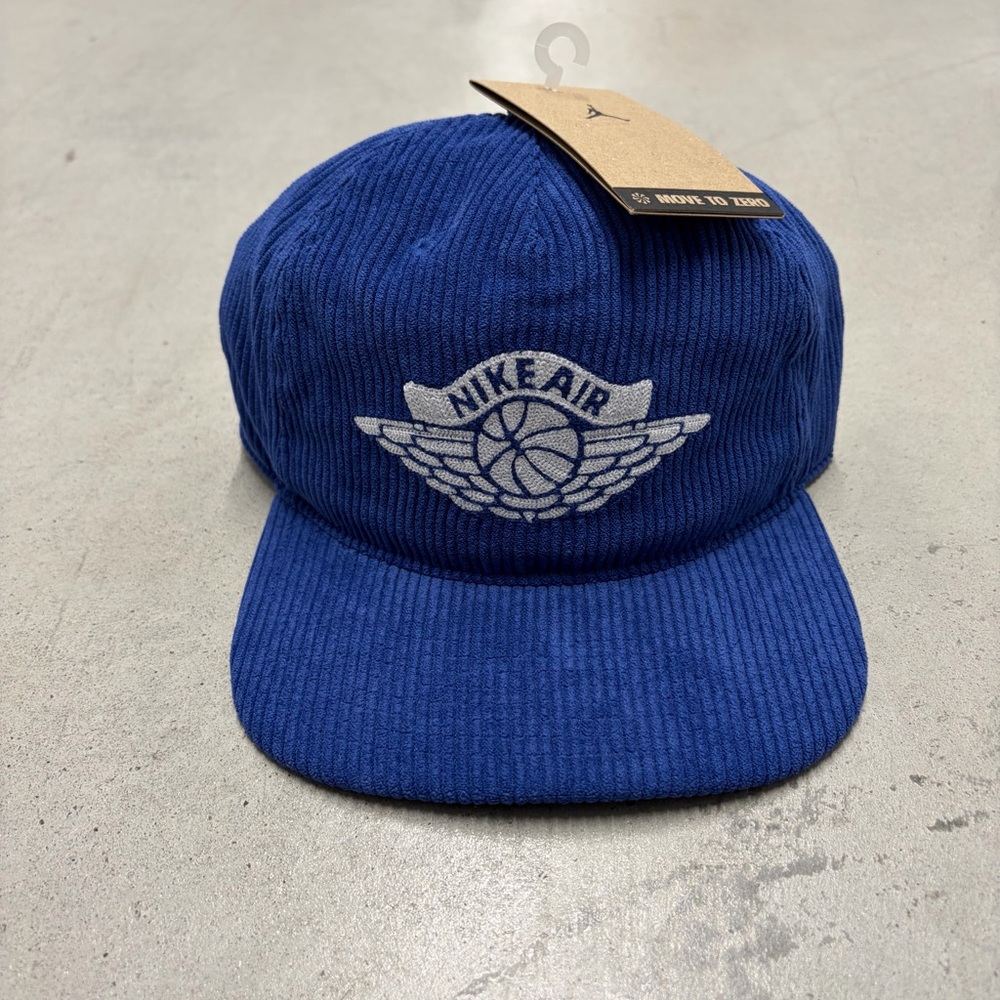 Air Jordan Hat Men Corduroy Jumpman Nike Air Strap Back Cap New L-XL